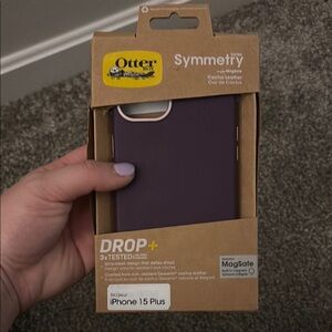 OtterBox Symmetry Series Case for iPhone 15 Plus - Purple